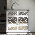 White 3 Drawer Dresser W26680