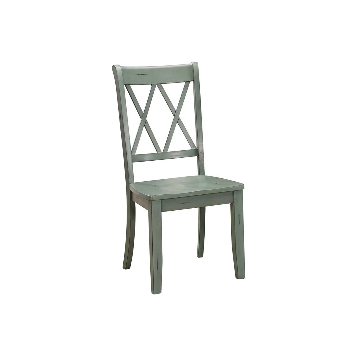 Teal Blue Set of 2 Side Chair W5525