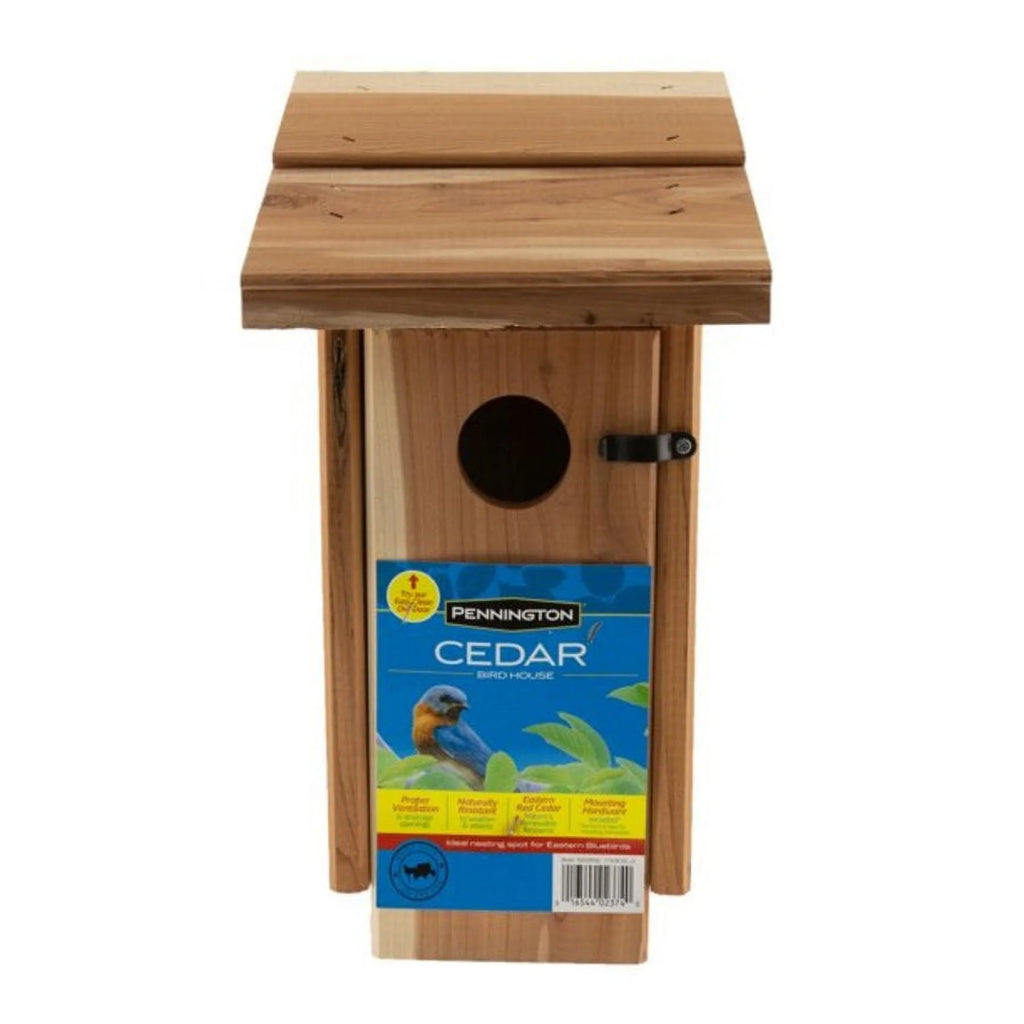 Red Cedar Bluebird Wild Bird House F379091