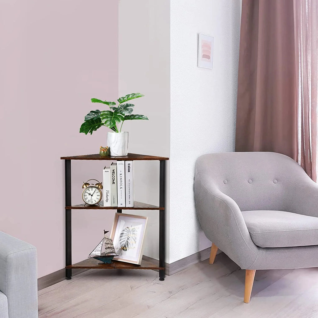 3 Tier Corner Bookshelf M8912