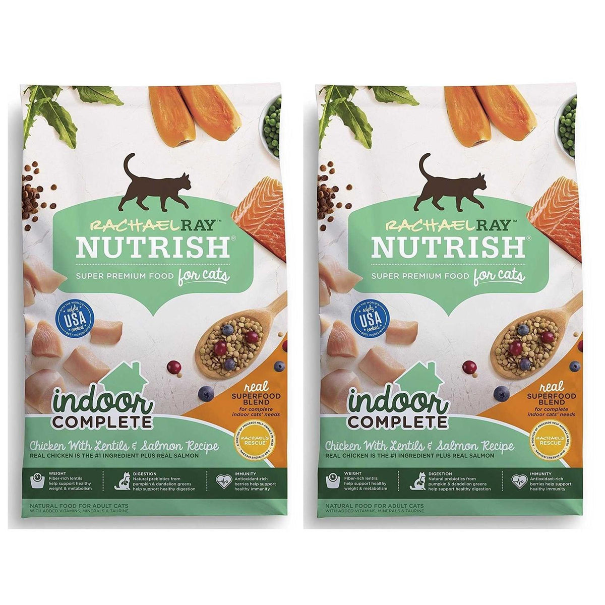 Chicken with Lentils & Salmon Dry Cat Food Z6644