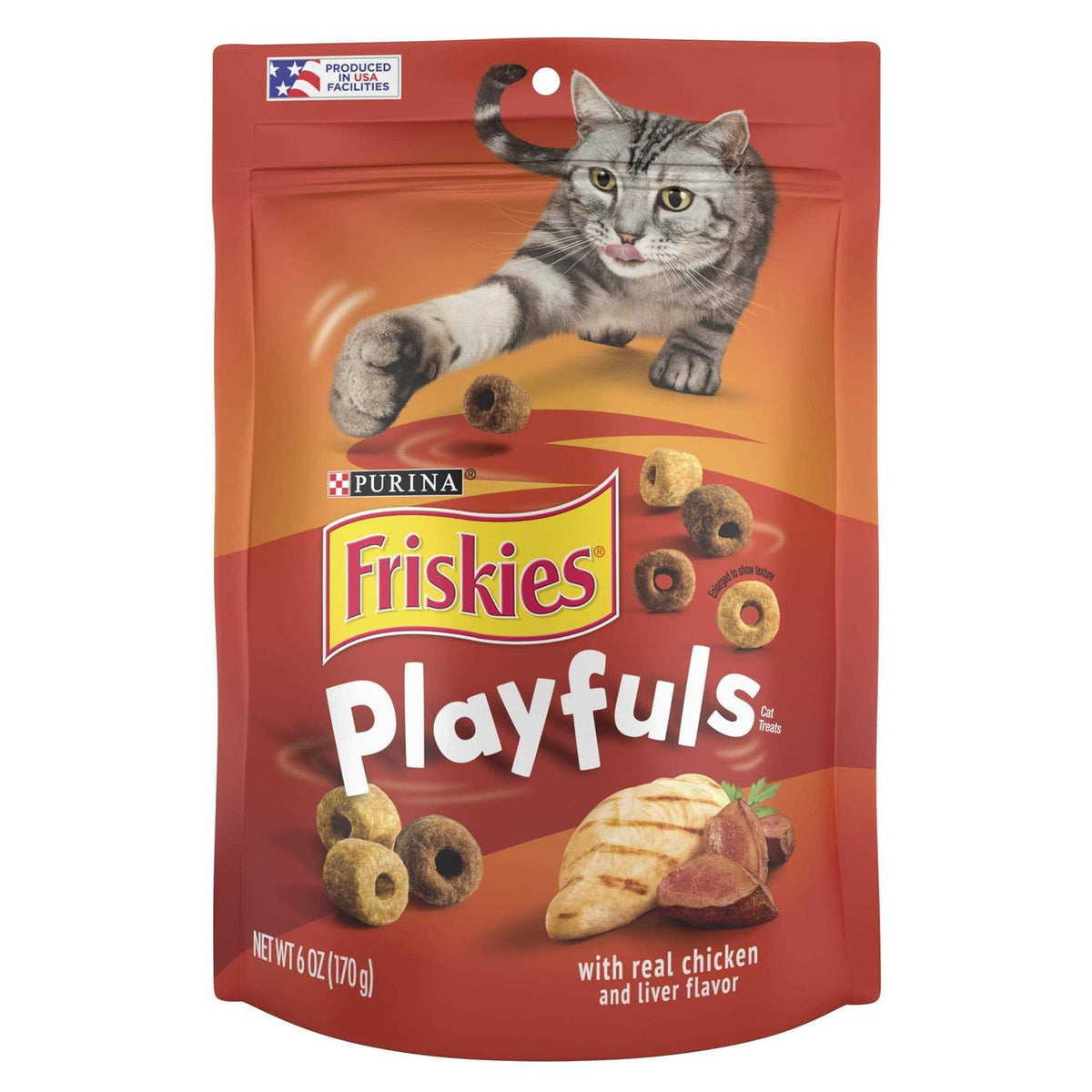 Chicken & Liver Flavor Cat Treats Q5386