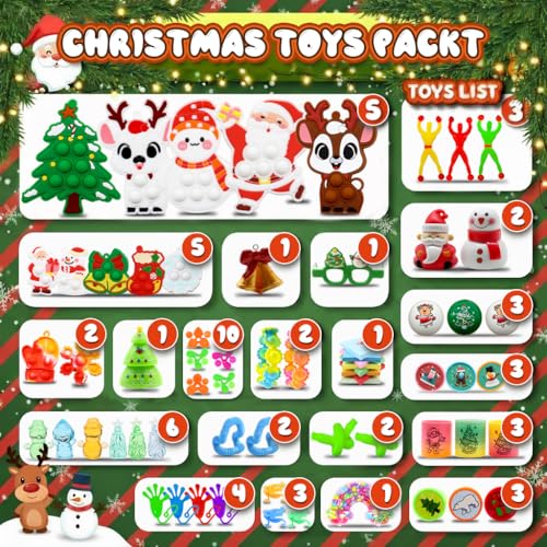 801PCS Christmas Party Favors for Kids B456