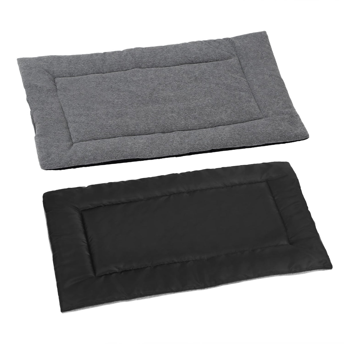 Fleece Dog Bed Mat Reversible Water Resistant Cushion Pad Y722
