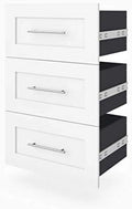 White 3-Drawer Set X541