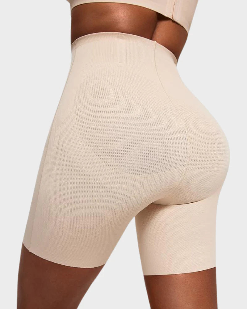 High-Waist Sculpting Shapewear Shorts H3356