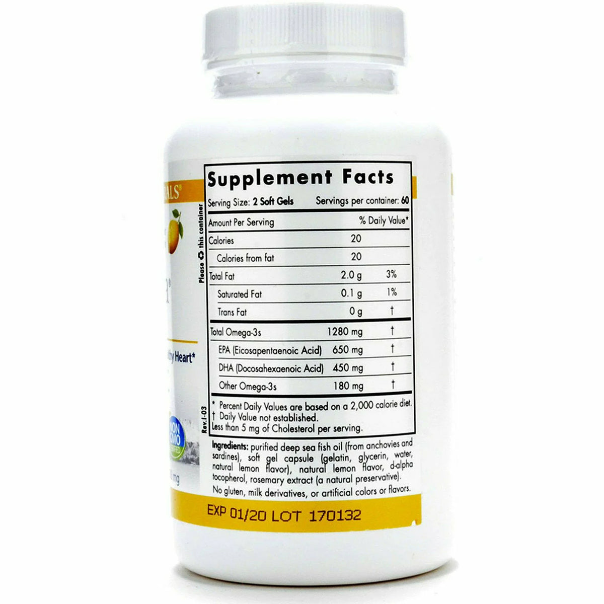 Lemon 650 EPA/450 DHA H810643