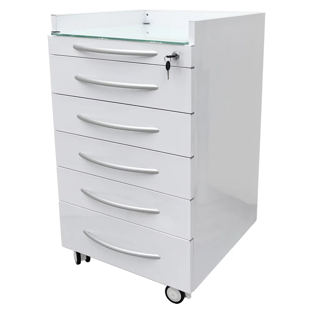 Stainless Steel Mobile 5 Drawers Cabinet X599790