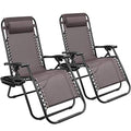 Beige Zero Gravity Chair Set of 2 E5424