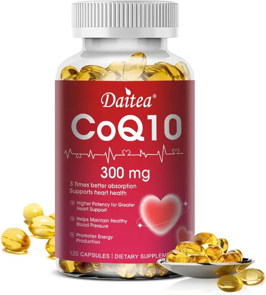 CoQ10 300mg Soft Capsules 120 Capsules G879