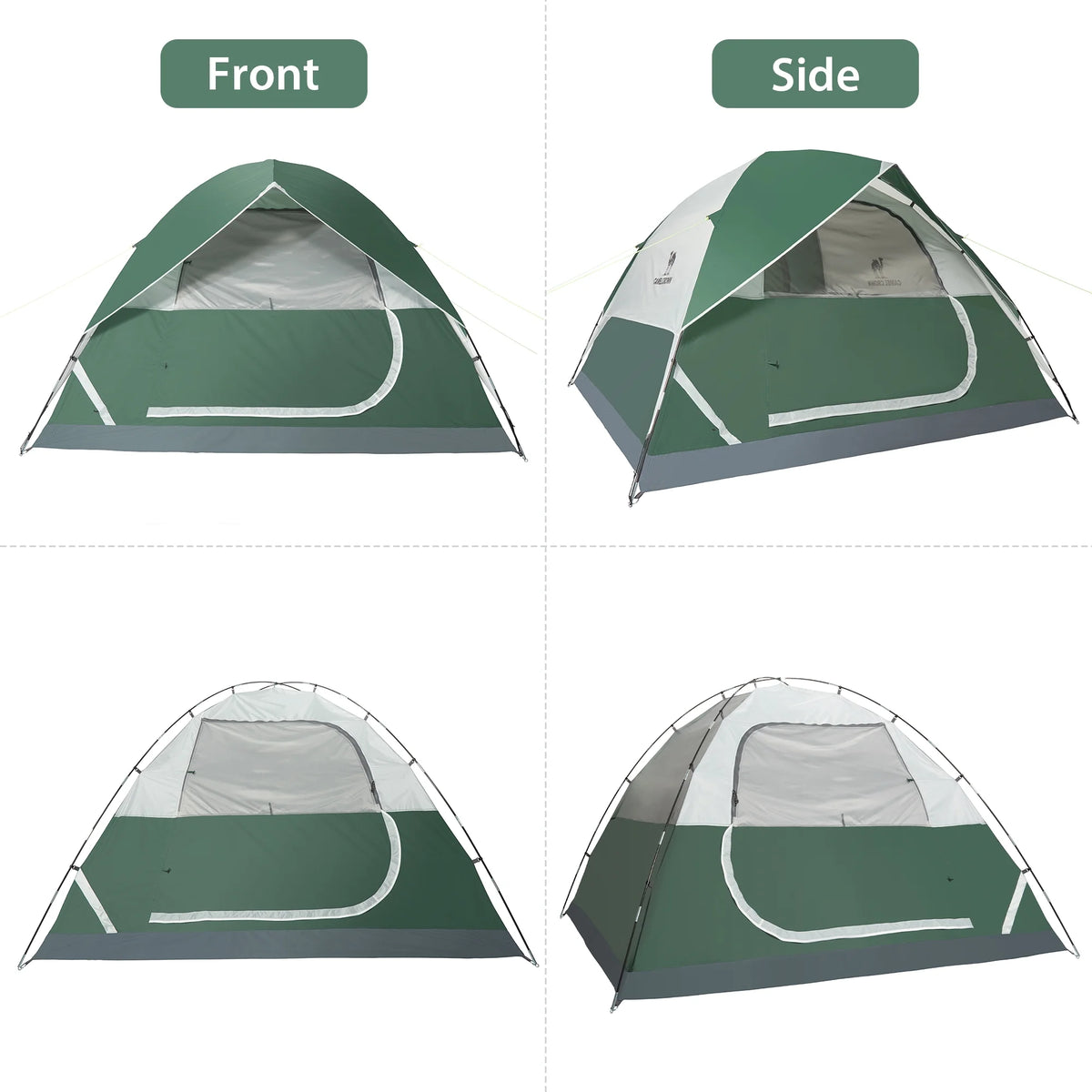 Waterproof 5-6 Person Lightweight Dome Camping Tent with Carry Bag J709696