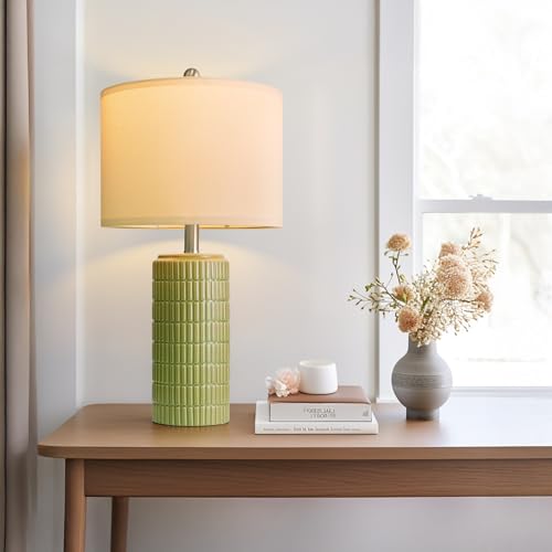 Pink Ceramic Table Lamps Set of 2 T4632