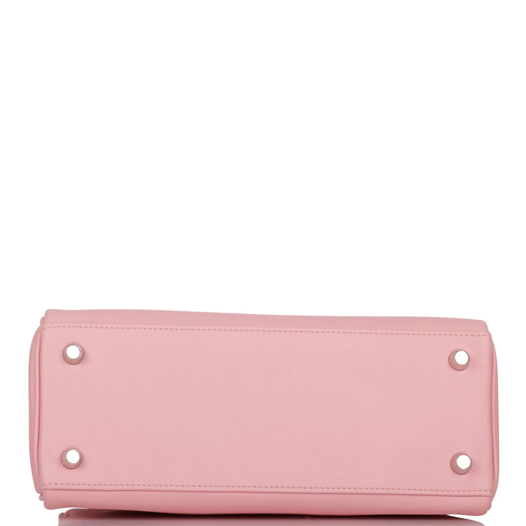 Rose Sakura Swift Palladium Hardware Handbag M234001