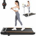 Under Desk Treadmill with Remote Control, LED Touch Screen, 300lbs Weight Capacity, Black Z8782