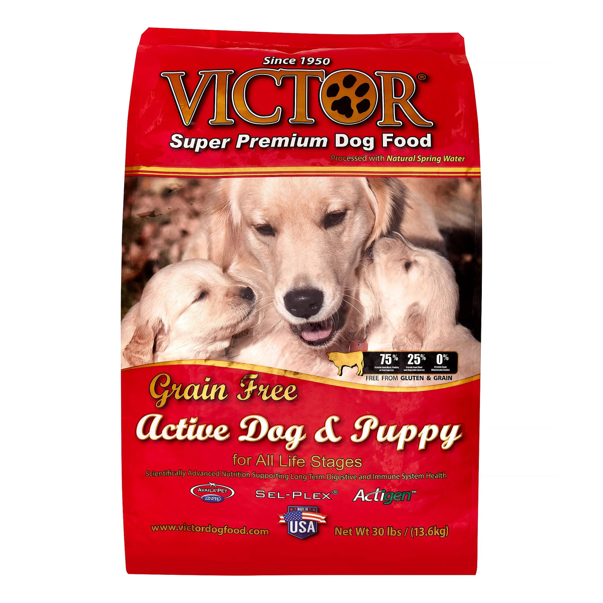 Grain-Free Dry Dog Food, 30 lb X671261
