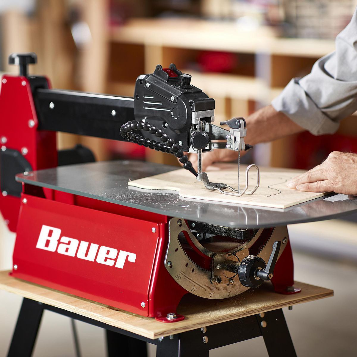 Variable-Speed Scroll Saw Y64077