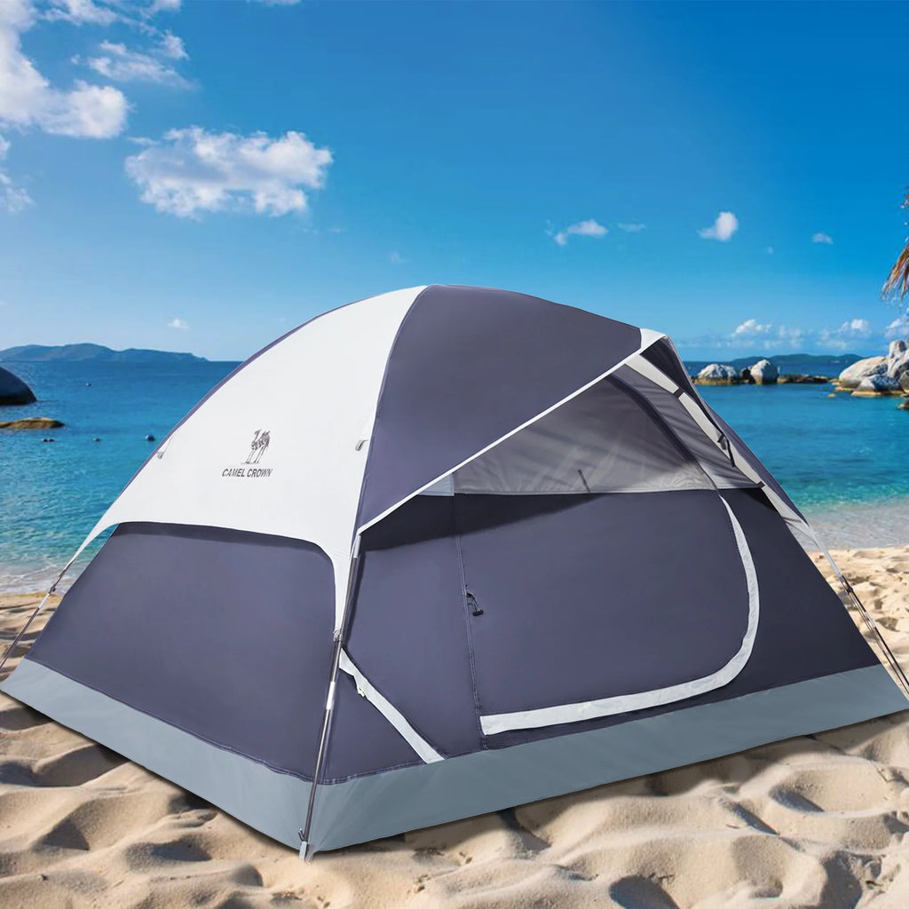 Waterproof 5-6 Person Lightweight Dome Camping Tent with Carry Bag J709696