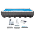 24' x 12' x 52 Swimming Pool with Sun Canopy A668
