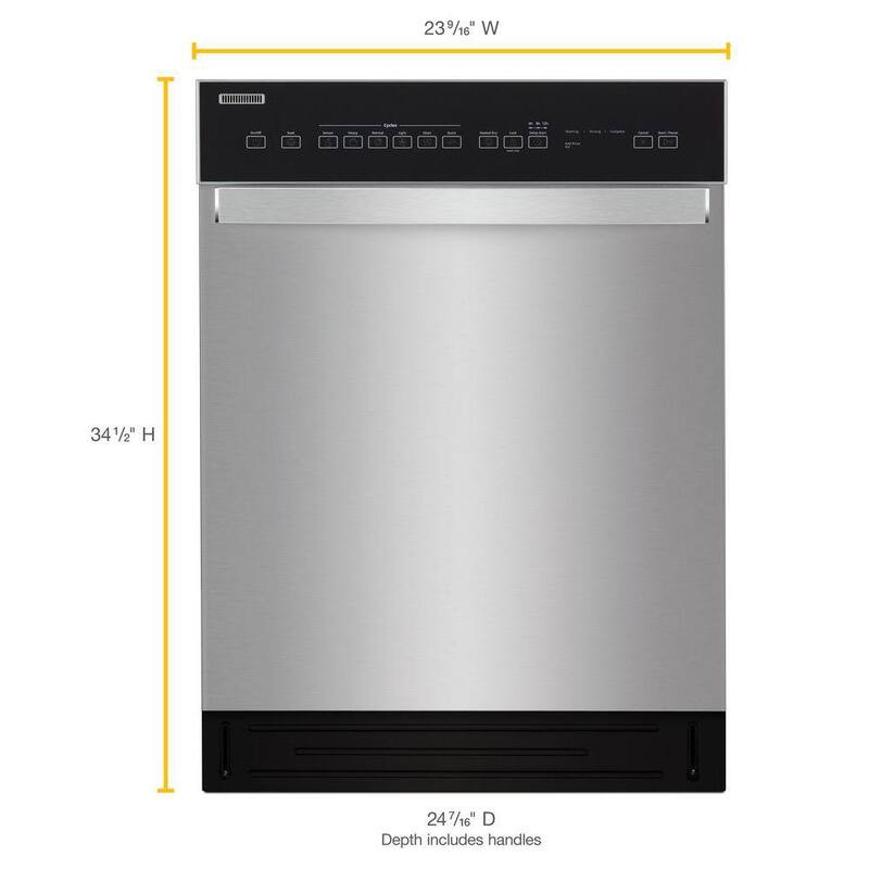 Stainless Steel Built-In Tall Tub Dishwasher J658579