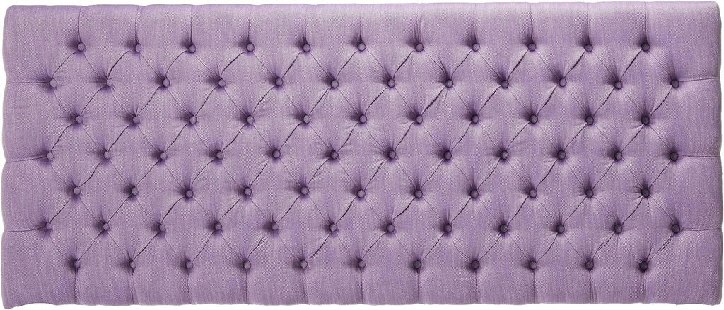 Light Purple Queen Full Upholstered Headboard W9651