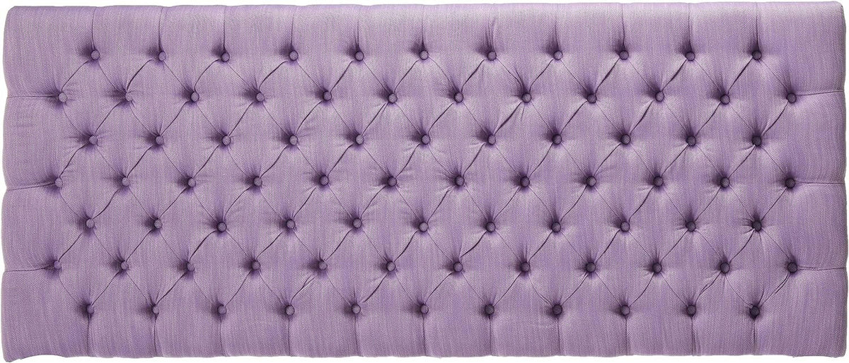 Light Purple Queen Full Upholstered Headboard W9651