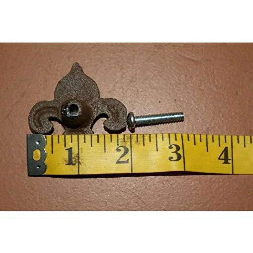 Cast Iron Fleur De Lis Cabinet Knobs, Pack Of 30 X1249