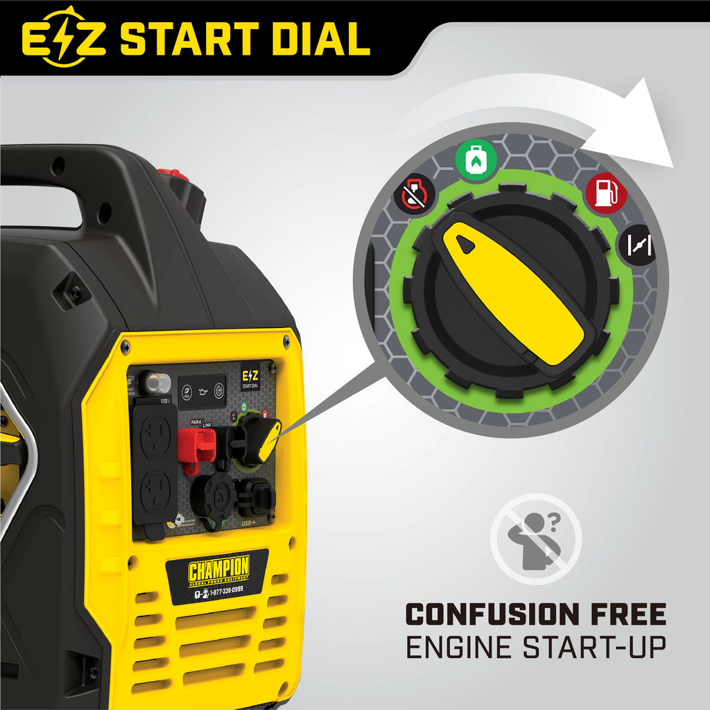 2500-Watt Dual Fuel Inverter Generator H716