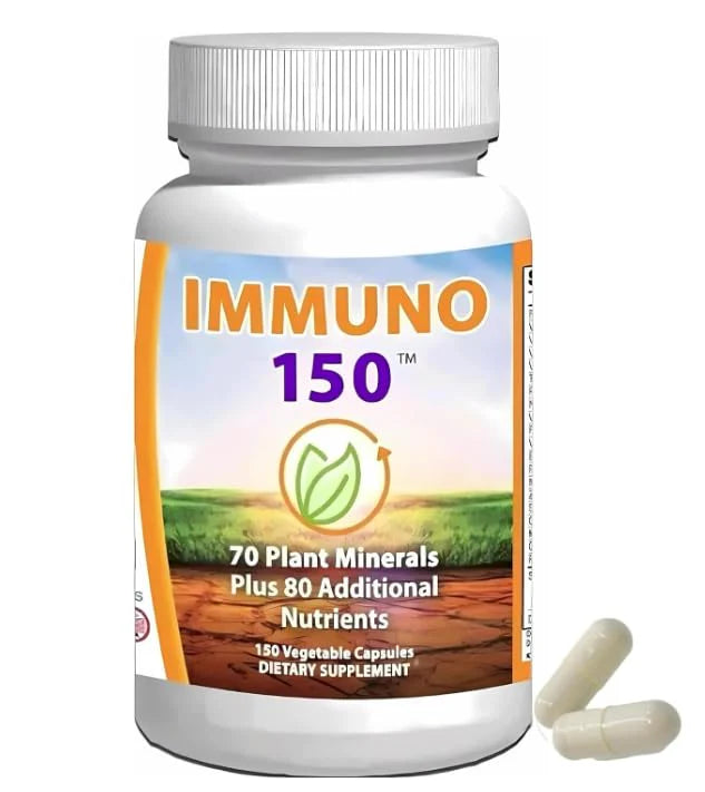 150 Capsules Multivitamin & Immune Support Supplement T596994