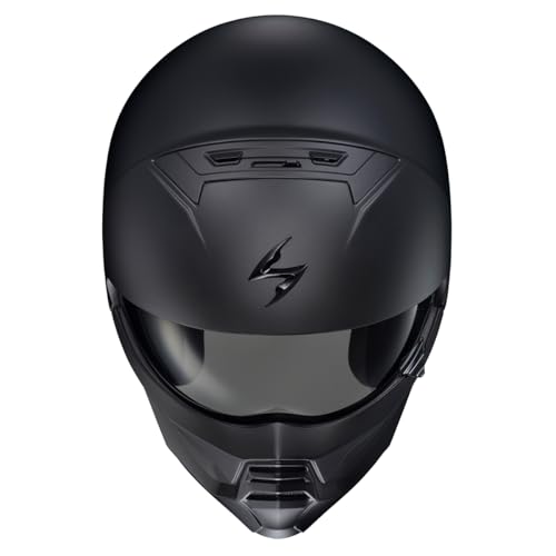 Matte Black 3/4 Motorcycle Helmet L46858